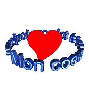 Gif animé mon coeur est à toi